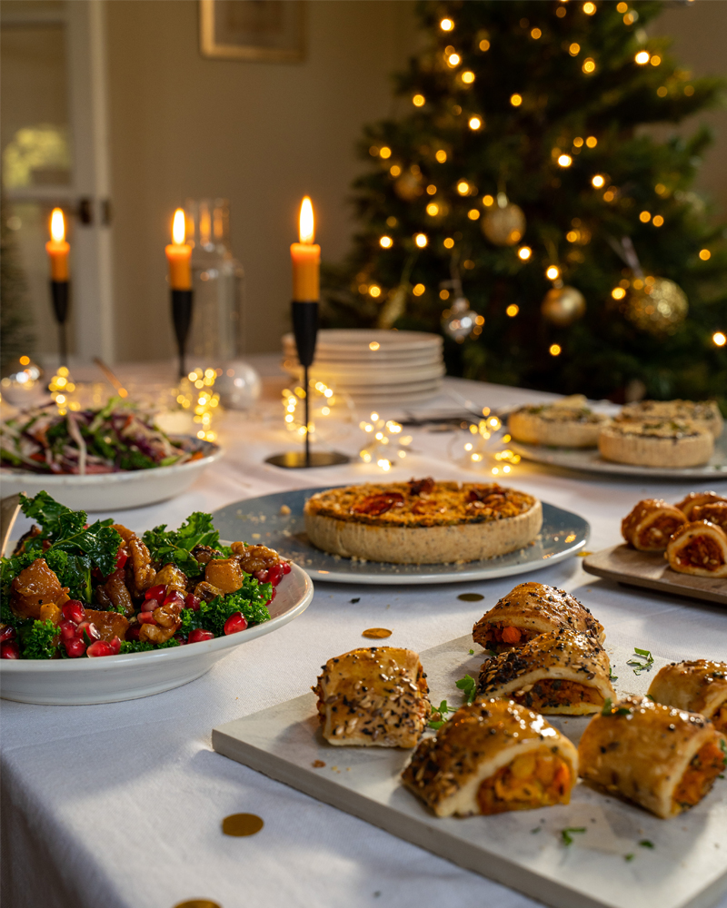 Waitrose competition image - Christmas buffet mobile